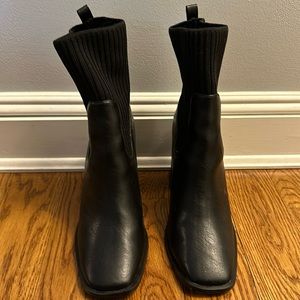 Lulus square toe ankle boots